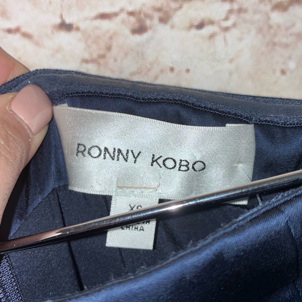 Ronny Kobo Pradova Dress in Blue Size XS - Picture 7 of 7